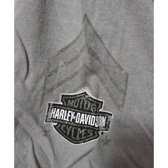 Vintage Harley-Davidson 1903 Pin-Up T-Shirt Gray Biker Tee Auckland New Zealand - Picture 7 of 10